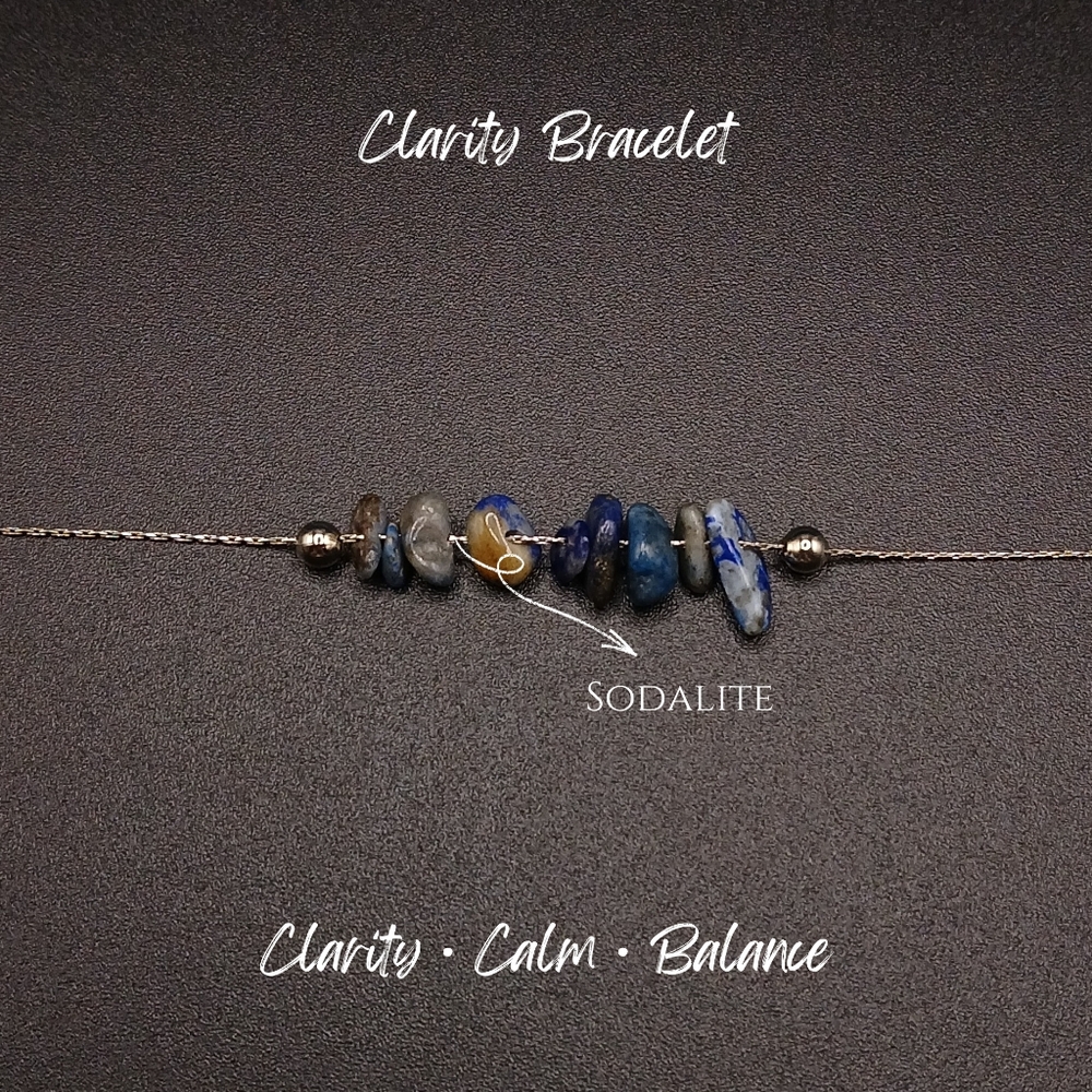 Sodalite Clarity Bracelet Gift